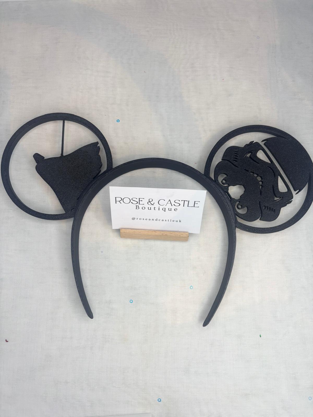 Star Wars Darth Vader & Stormtrooper Disney Ears Headband - Image 4