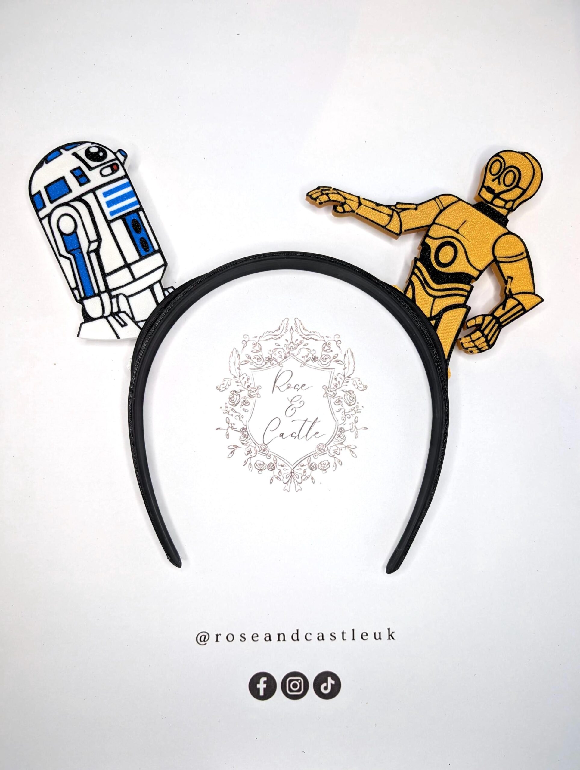 Star Wars C-3PO & R2-D2 Disney Ears Headband