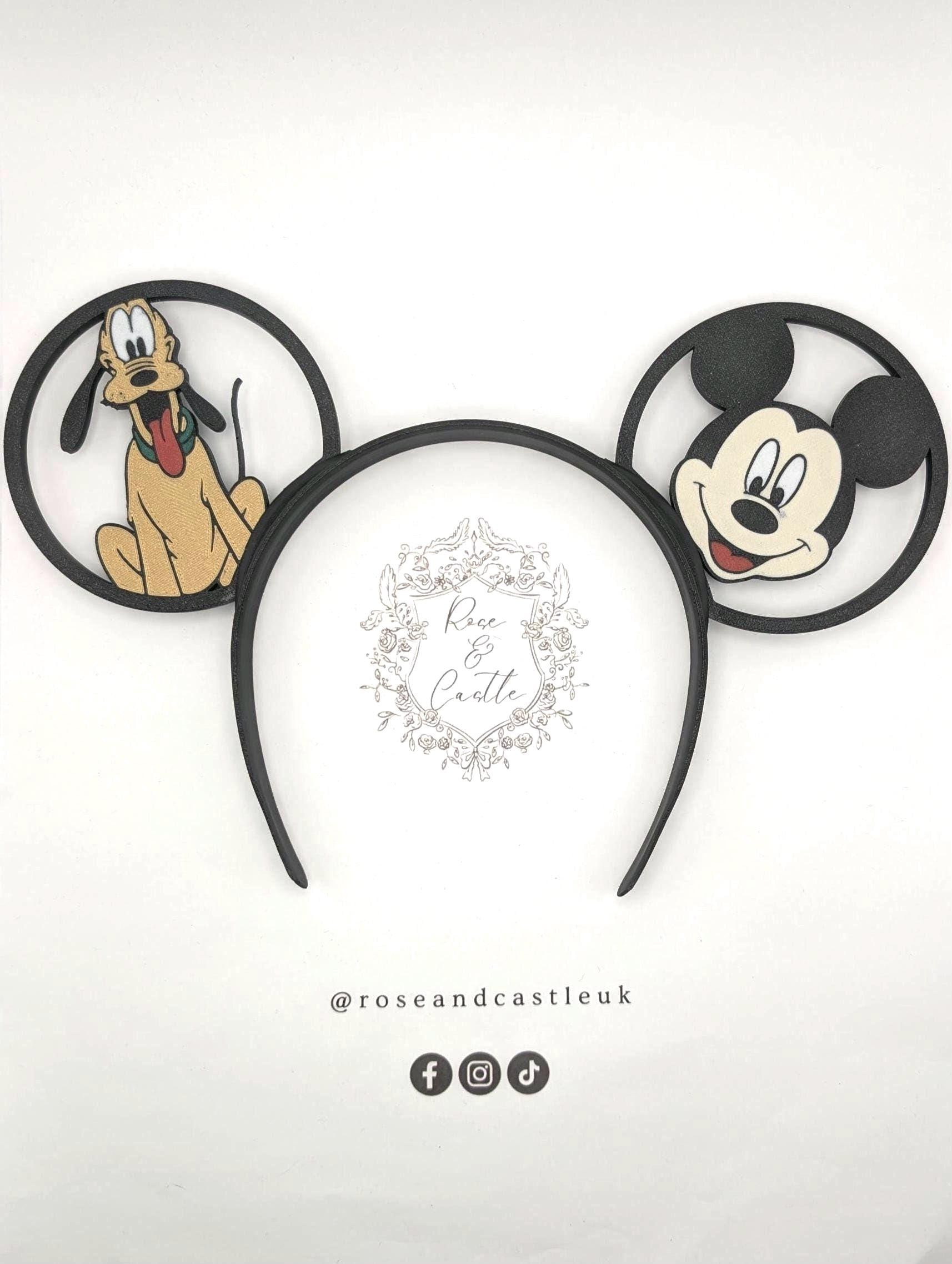 Mickey & Pluto Disney Ears Headband