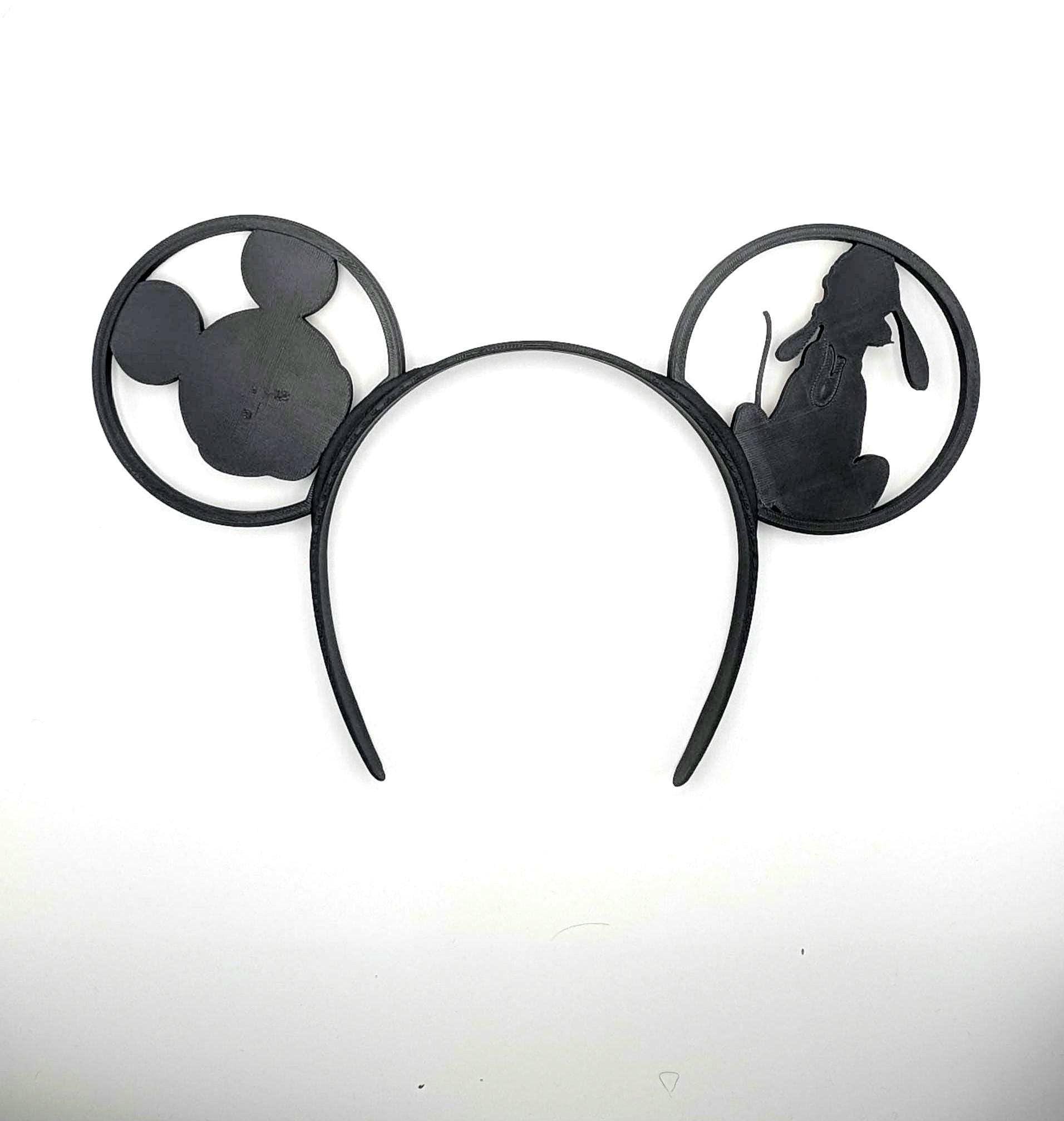 Mickey & Pluto Disney Ears Headband - Image 2