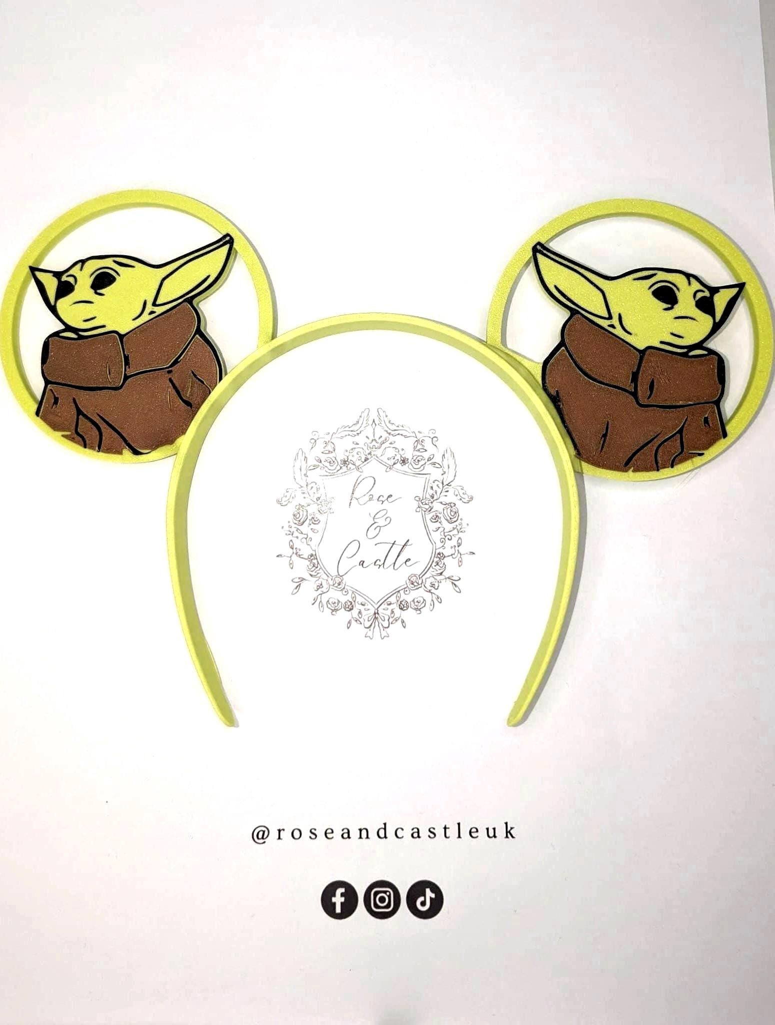 Baby Yoda Star Wars Disney Ears Headband